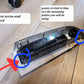99-02 GMT-800 Drivers side, 4 power window switch trim repair